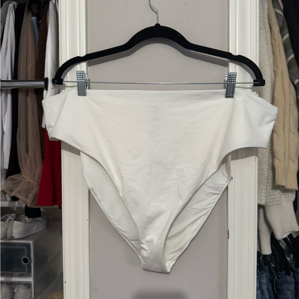 SKIMS Cream Swimsuit Bottom